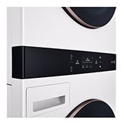 LG Single Unit Front Load 25/20kg LG WashTower™ with Centre Control™, White color, Panel detail View, WT2520WRK, thumbnail 9